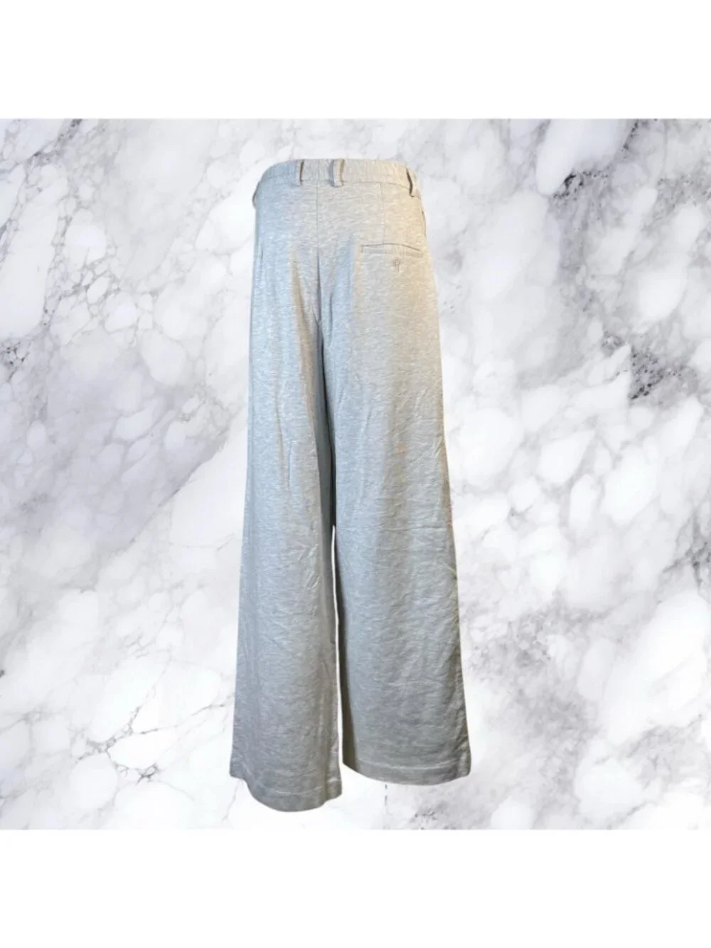 Helsa Organic Blend Enzyme Trousers in Heather Grey - Picture 5 of 11